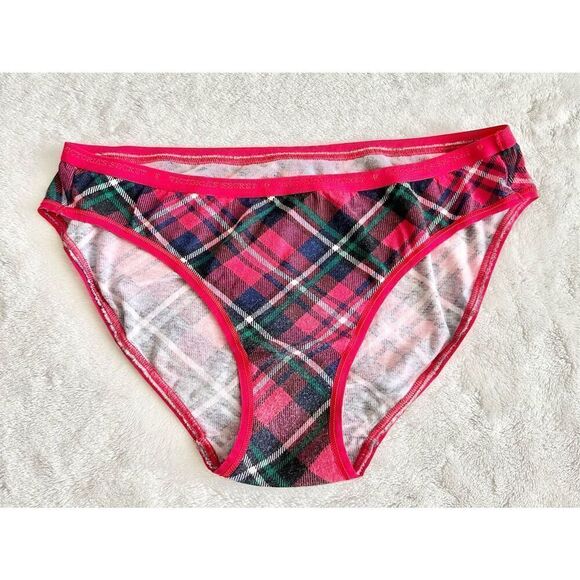 Victoria’s Secret plaid cotton panties size M￼ - Picture 1 of 3